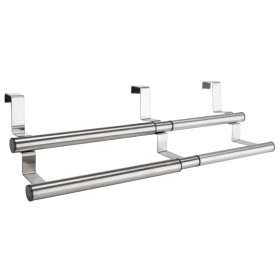 HI Colgador de paños de cocina extensible plateado de HI, Toalleros - Ref: Foro24-429111, Precio: 11,40 €, Descuento: %