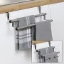 HI Colgador de paños de cocina extensible plateado de HI, Toalleros - Ref: Foro24-429111, Precio: 11,40 €, Descuento: %