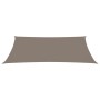 Toldo de vela rectangular tela Oxford gris taupe 5x8 m de , Sombrillas - Ref: Foro24-135441, Precio: 113,35 €, Descuento: %