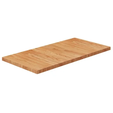 Arbeitsplatte aus hellbraun behandeltem Massivholz, 80 x 40 x 2,5 cm von , Arbeitsplatten - Ref: Foro24-343038, Preis: 59,31 ...
