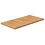 Arbeitsplatte aus hellbraun behandeltem Massivholz, 80 x 40 x 2,5 cm von , Arbeitsplatten - Ref: Foro24-343038, Preis: 59,31 ...