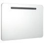 Mueble de baño con espejo LED 80x9,5x55 cm de vidaXL, Tocadores de baño - Ref: Foro24-285120, Precio: 150,69 €, Descuento: %
