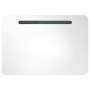 Mueble de baño con espejo LED 80x9,5x55 cm de vidaXL, Tocadores de baño - Ref: Foro24-285120, Precio: 150,69 €, Descuento: %