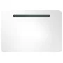 Mueble de baño con espejo LED 80x9,5x55 cm de vidaXL, Tocadores de baño - Ref: Foro24-285120, Precio: 147,79 €, Descuento: %