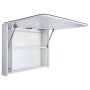 Mueble de baño con espejo LED 80x9,5x55 cm de vidaXL, Tocadores de baño - Ref: Foro24-285120, Precio: 150,69 €, Descuento: %