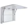 Mueble de baño con espejo LED 80x9,5x55 cm de vidaXL, Tocadores de baño - Ref: Foro24-285120, Precio: 147,79 €, Descuento: %