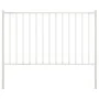 Fence panel and posts white powder coated steel 1.7x1m by vidaXL, fence panels - Ref: Foro24-145216, Price: 51,92 €, Discount: %
