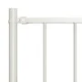 Fence panel and posts white powder coated steel 1.7x1m by vidaXL, fence panels - Ref: Foro24-145216, Price: 51,92 €, Discount: %