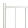 Panel de valla y postes acero recubrimiento polvo blanco 1,7x1m de vidaXL, Paneles de vallas - Ref: Foro24-145216, Precio: 54...
