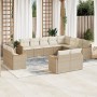 Set de sofás de jardín 12 pzas y cojines ratán sintético marrón de , Conjuntos de jardín - Ref: Foro24-3226513, Precio: 828,6...