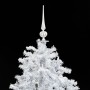 Árbol de Navidad con nieve con base en paraguas blanco 140 cm de vidaXL, Arboles de navidad - Ref: Foro24-284334, Precio: 117...