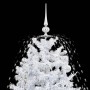 Árbol de Navidad con nieve con base en paraguas blanco 140 cm de vidaXL, Arboles de navidad - Ref: Foro24-284334, Precio: 117...