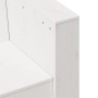 Sofá de jardín 3 plazas madera maciza pino blanco 189x60x62 cm de , Sofás de exterior - Ref: Foro24-832374, Precio: 185,52 €,...