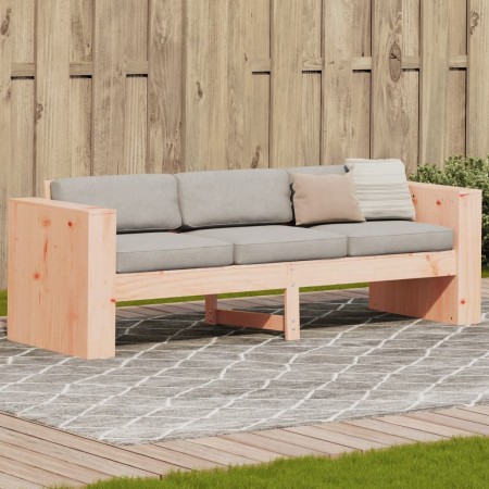 Sofá de jardín de 3 plazas madera maciza Douglas 189x60x62 cm de , Sofás de exterior - Ref: Foro24-832376, Precio: 167,11 €, ...