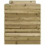 Banco con jardineras madera de pino impregnada 167,5x60x65 cm de , Sofás de exterior - Ref: Foro24-844644, Precio: 234,23 €, ...
