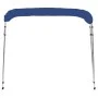 Blaue 4-Bogen-Bimini-Markise 243 x 196 x 137 cm von , Aufbewahrungsabdeckungen für Boote - Ref: Foro24-92371, Preis: 175,90 €...
