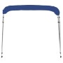 Toldo Bimini de 4 arcos azul 243x196x137 cm de , Cubiertas para almacenamiento de barcas - Ref: Foro24-92371, Precio: 178,00 ...