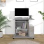 Escritorio de madera contrachapada gris Sonoma 80x50x75 cm de , Escritorios - Ref: Foro24-815544, Precio: 71,49 €, Descuento: %