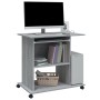 Escritorio de madera contrachapada gris Sonoma 80x50x75 cm de , Escritorios - Ref: Foro24-815544, Precio: 71,49 €, Descuento: %