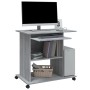 Escritorio de madera contrachapada gris Sonoma 80x50x75 cm de , Escritorios - Ref: Foro24-815544, Precio: 71,49 €, Descuento: %