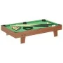 Mini mesa de billar marrón y verde 92x52x19 cm de vidaXL, Mesas de billar - Ref: Foro24-91947, Precio: 113,49 €, Descuento: %