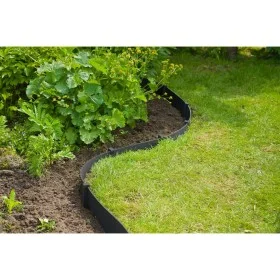 Nature Set de borde de jardín con picas negro 15 cm x 10 m de , Ribetes y bordes para jardín - Ref: Foro24-447504, Precio: 52...