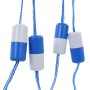 Cuerda divisoria de seguridad para piscina 6 m plástico de , Accesorios para piscinas y spa - Ref: Foro24-91742, Precio: 41,1...