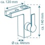 SCHÜTTE Grifo monomando de lavabo con caño en cascada ORINOCO de SCHÜTTE, Grifos - Ref: Foro24-425798, Precio: 113,57 €, Desc...