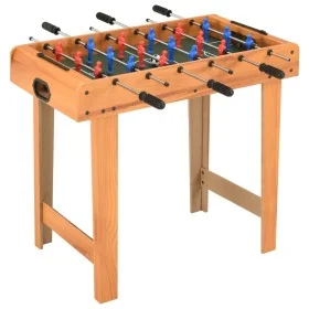 Futbolín color arce 69x37x62 cm de vidaXL, Mesas de futbolín - Ref: Foro24-91937, Precio: 53,39 €, Descuento: %