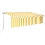 Automatic awning LED blinds wind sensor 6x3 m by , Awnings - Ref: Foro24-3069373, Price: 802,58 €, Discount: %
