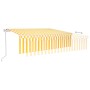 Toldo automático persiana LED sensor de viento 6x3 m de , Toldos - Ref: Foro24-3069373, Precio: 937,73 €, Descuento: %