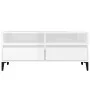 Mueble de TV madera contrachapada blanco brillo 100x34,5x44,5cm de vidaXL, Muebles TV - Ref: Foro24-831903, Precio: 71,47 €, ...
