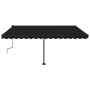 Toldo de pie retráctil manual gris antracita 450x300 cm de , Toldos - Ref: Foro24-3069759, Precio: 483,69 €, Descuento: %