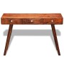 Mesa consola con 3 cajones madera maciza acacia 76 cm en Mesas auxiliares | Comprar online en Foru.es