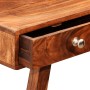 Mesa consola con 3 cajones madera maciza acacia 76 cm en Mesas auxiliares | Comprar online en Foru.es