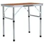 Mesa de camping plegable aluminio 60x45 cm de , Mobiliario de camping - Ref: Foro24-48179, Precio: 34,11 €, Descuento: %