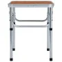 Mesa de camping plegable aluminio 60x45 cm de , Mobiliario de camping - Ref: Foro24-48179, Precio: 34,11 €, Descuento: %