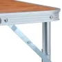 Mesa de camping plegable aluminio 60x45 cm de , Mobiliario de camping - Ref: Foro24-48179, Precio: 34,11 €, Descuento: %