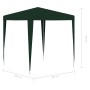 Carpa para fiestas profesional verde 2x2 m de , Carpas y cenadores - Ref: Foro24-48511, Precio: 48,84 €, Descuento: %