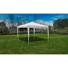 Carpa cenador de jardín techo de pirámide 3x3 m de , Carpas y cenadores - Ref: Foro24-90332, Precio: 59,19 €, Descuento: %