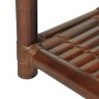 Mesita de noche de bambú marrón oscuro 40x40x40 cm de vidaXL, Mesitas de noche - Ref: Foro24-244608, Precio: 70,47 €, Descuen...