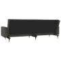 Sofá cama de 2 plazas con dos almohadas terciopelo gris oscuro de , Sofás - Ref: Foro24-375750, Precio: 286,09 €, Descuento: %