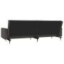 Sofá cama de 2 plazas con dos almohadas terciopelo gris oscuro de , Sofás - Ref: Foro24-375750, Precio: 291,16 €, Descuento: %