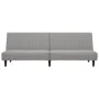 Sofá cama de 2 plazas terciopelo gris claro de , Sofás - Ref: Foro24-375926, Precio: 237,78 €, Descuento: %