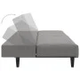 Sofá cama de 2 plazas terciopelo gris claro de , Sofás - Ref: Foro24-375926, Precio: 237,78 €, Descuento: %