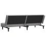 Sofá cama de 2 plazas terciopelo gris claro de , Sofás - Ref: Foro24-375926, Precio: 237,78 €, Descuento: %