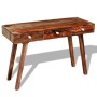 Mesa consola con 3 cajones madera maciza acacia 76 cm en Mesas auxiliares | Comprar online en Foru.es