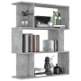 Estantería madera contrachapada gris hormigón 80x24x96cm de vidaXL, Librerías y estanterías - Ref: Foro24-800085, Precio: 54,...