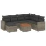 8-piece garden sofa set and gray synthetic rattan cushions by , Modular outdoor sofas - Ref: Foro24-3224240, Price: 452,77 €,...