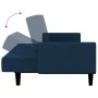 Sofá cama de 2 plazas terciopelo azul de , Sofás - Ref: Foro24-375773, Precio: 275,80 €, Descuento: %